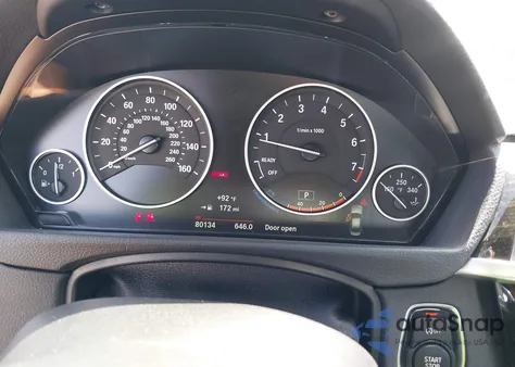 2016 BMW 328I z USA, uszkodzony, nr VIN WBA8E9C56GK646297